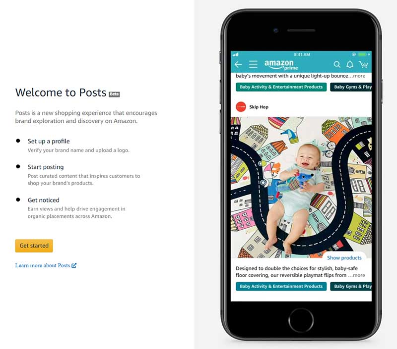 Amazon Posts Login