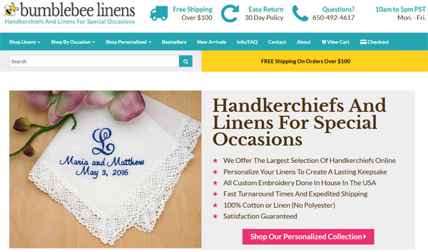 bumblebee linens