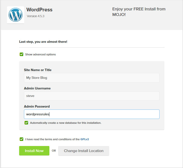 blog username