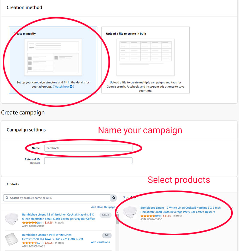 Amazon Attribution Campaign