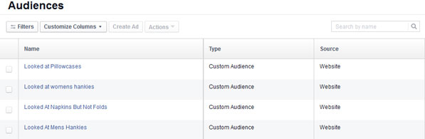 Custom Audiences