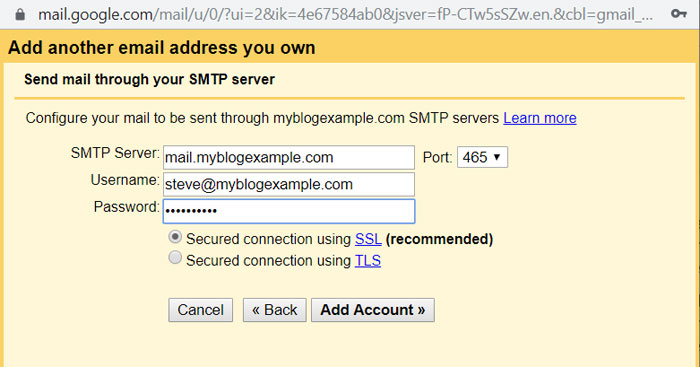 Bluehost Email Credentials