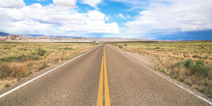 empty road