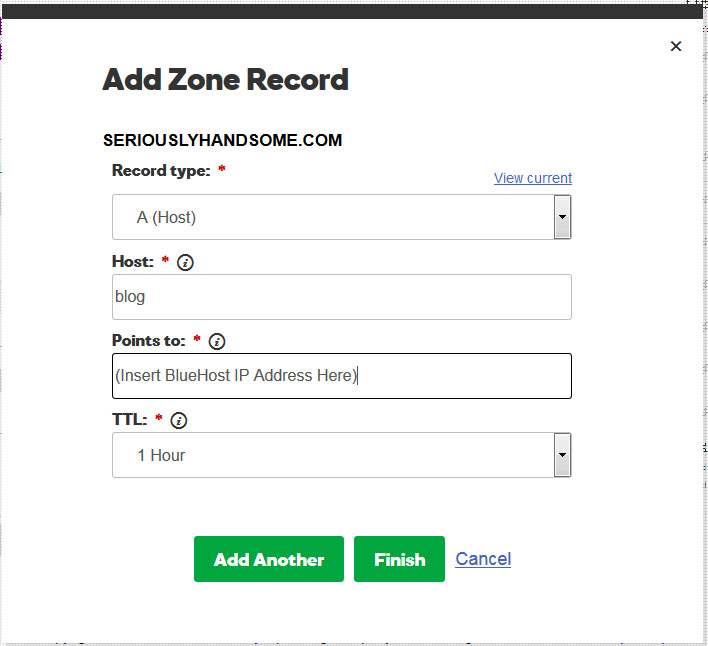 Add A Record