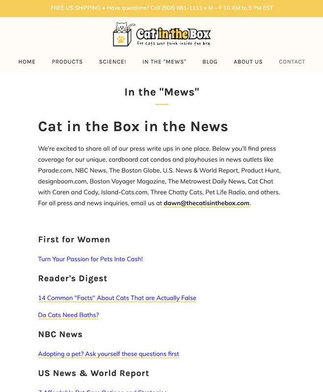 Press Page