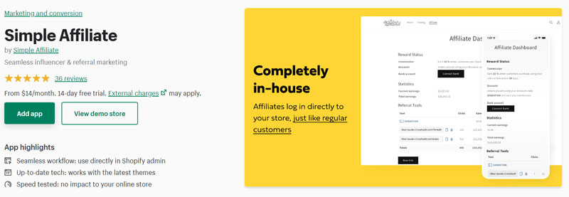 Simple Affiliate