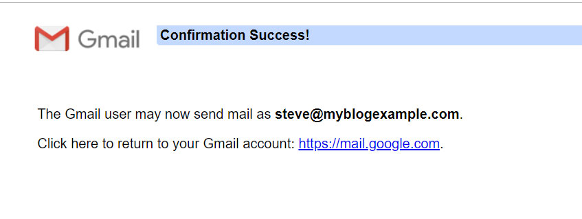 Gmail Success