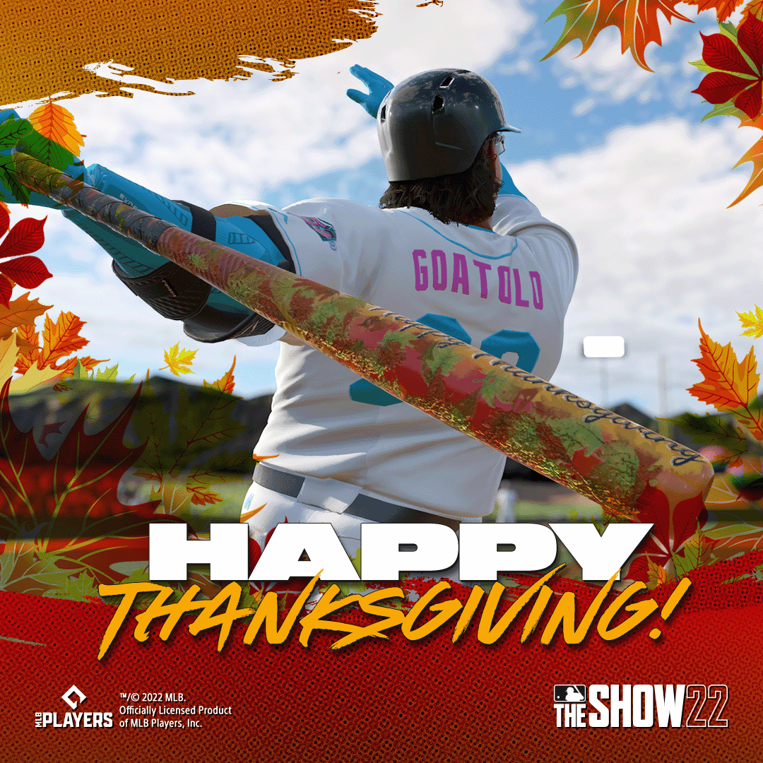 Happy Thanksgiving from MLB® The Show™ 22