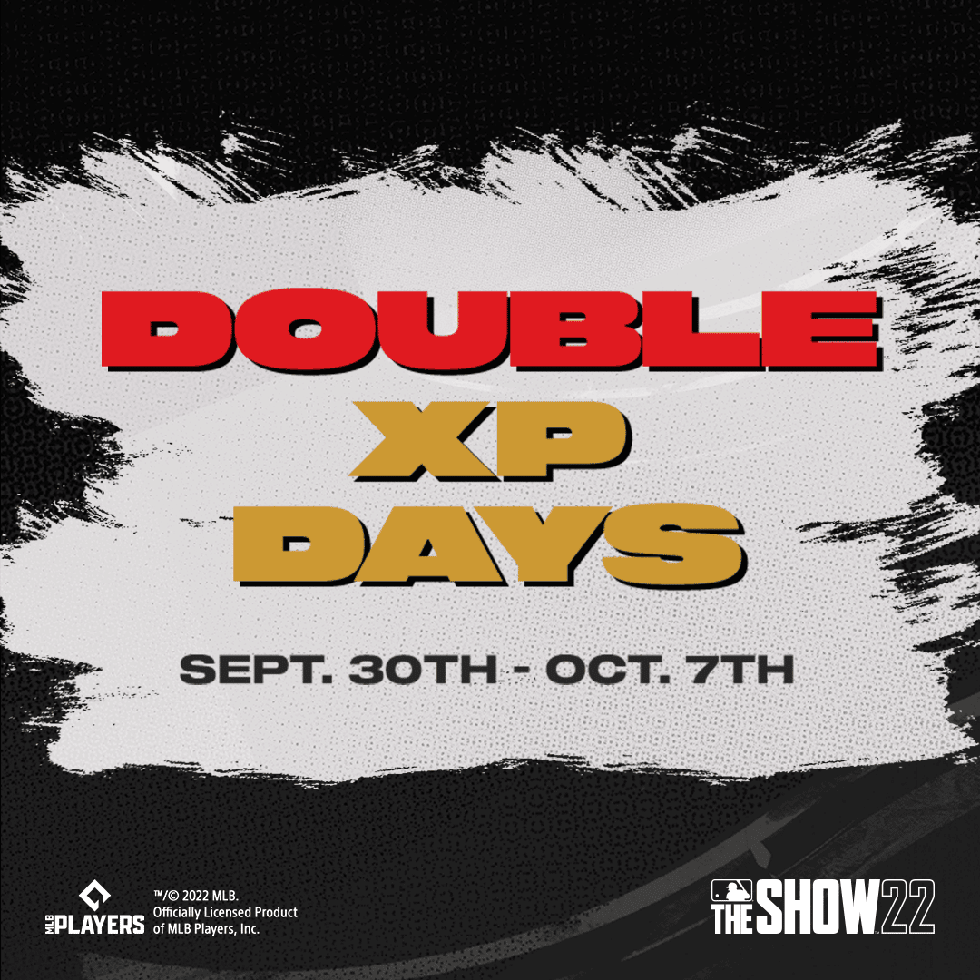 MLB® The Show™ 22 Double XP Days Return with new Topps Now & Conquest!