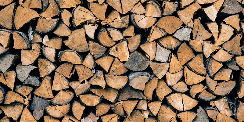 Stacks of wood