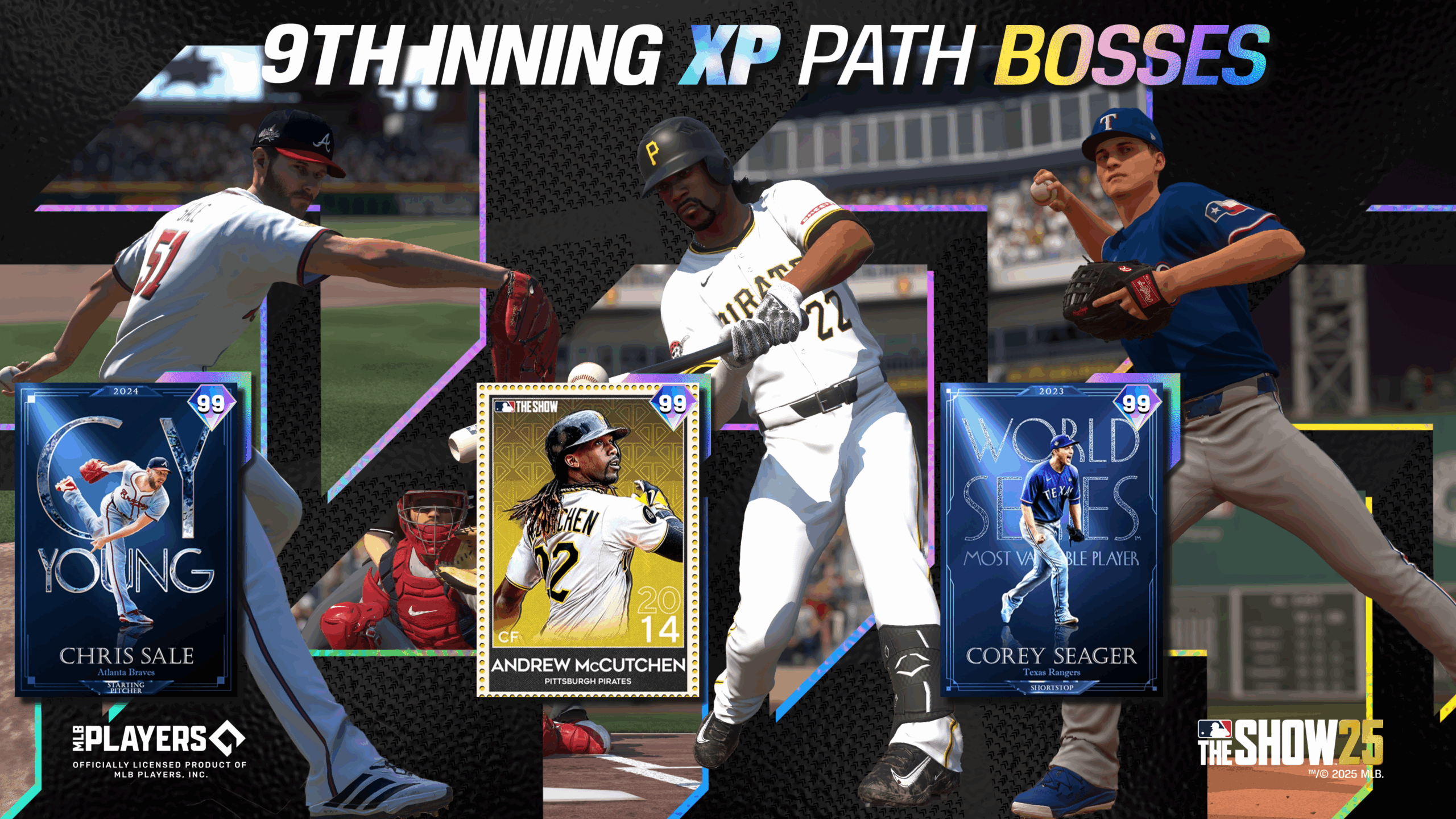 McCutchen, Sale, & Seager lead off in the 9th Inning XP Path in MLB The Show 25