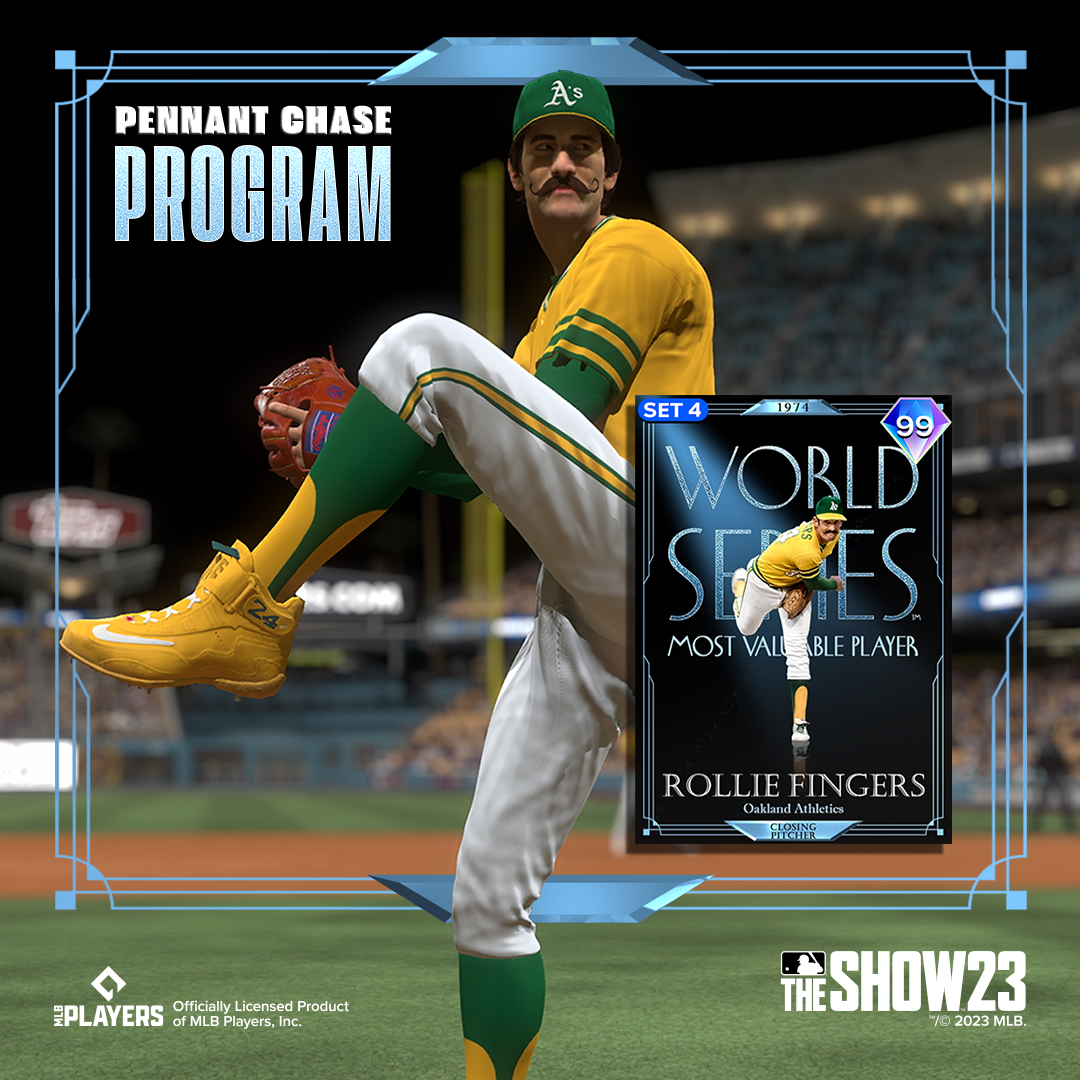 MVPs abound in the Pennant Chase Program available today in MLB The Show 23