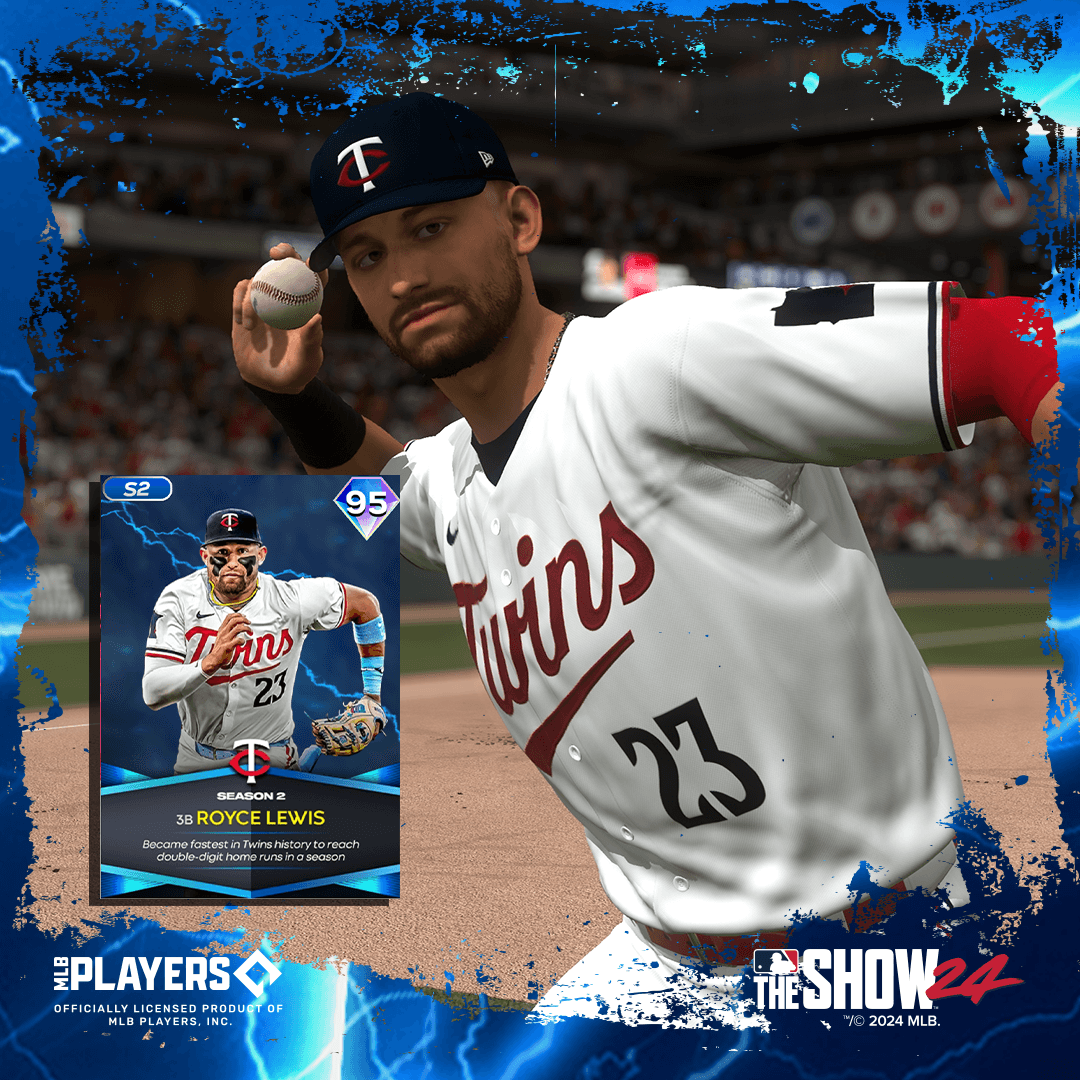 Season 2 Awards Lightning Royce Lewis Bolts into MLB The Show 24