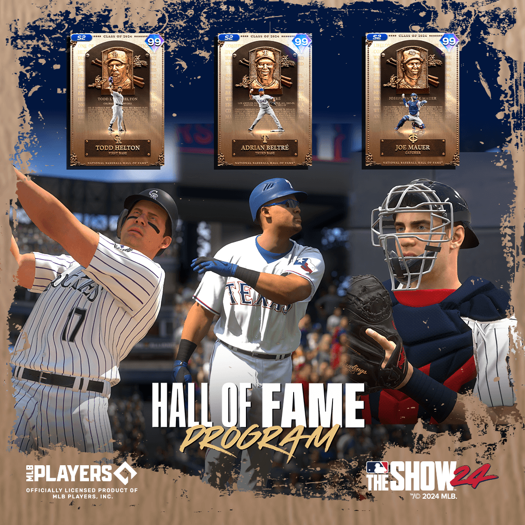Hall of Fame Programs in MLB The Show 24