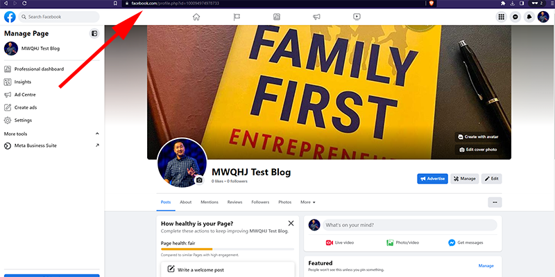MWQHJ Test Blog URL